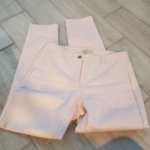 Michael kors pink crop pants